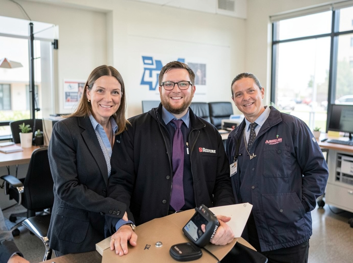 The AA Flight Support team at work in Dallas
